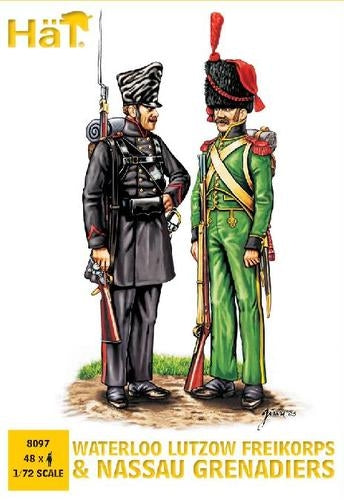 Hat 8097 Waterloo Lutzow Freikorps and Nassau Grenadiers 1/72