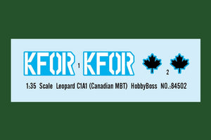 Hobby Boss 84502 Leopard C1A1 (Canadian MBT) 1/35 – Bild 4