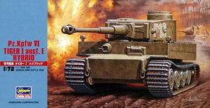 Hasegawa MT55 Tigre allemand 1 Ausf E hybride (1/72)