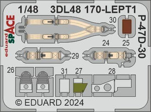 Eduard 3DL48170 P-47D-30 SPACE MINIART 1/48 – Bild 3