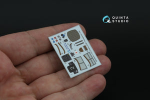 Quinta Studio QD48445 I-153 3D-Printed coloured Interior on decal paper (ICM/Hasegawa) 1/48 – Bild 5