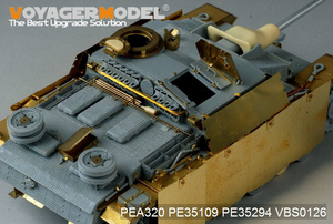 Maquette Voyager PEA320 StuG.III Ausf.G allemand de la Seconde Guerre mondiale, version finale, jupes de blindage latérales pivotantes (pour DRAGON), échelle 1/35 – image 3