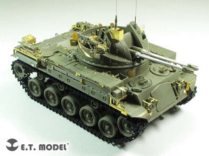 E.T. Model E35-198 US Army M42A1 Self-Propelled Anti-Aircraft gun late type (For AFV CLUB Kit) 1/35 – imagen 2