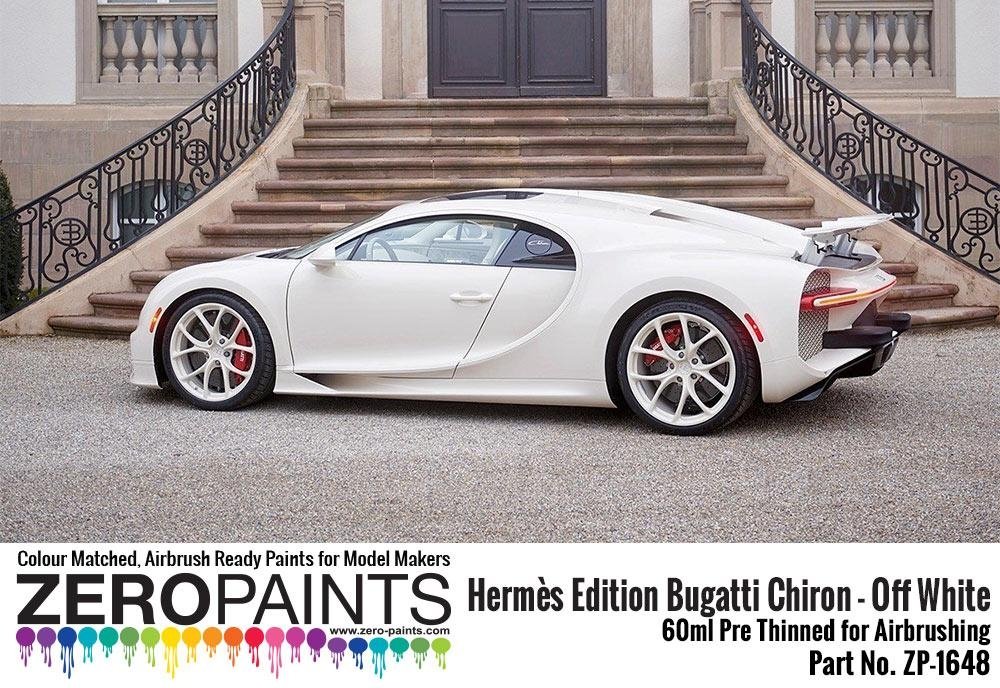 Zero Paints 1648 Hermès Edition Bugatti Chiron Off White 60ML – immagine 2