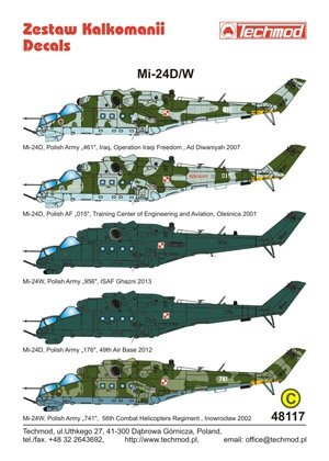 Techmod 48117 - Mi-24D/W “Hind-D/E” 1/48 – immagine 2