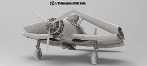 Maquette Border Model BF-005 Nakajima B5N2 Type 97 Bombardier d&amp;#39;attaque embarqué « Kate » avec intérieur complet, échelle 1/35 – image 8