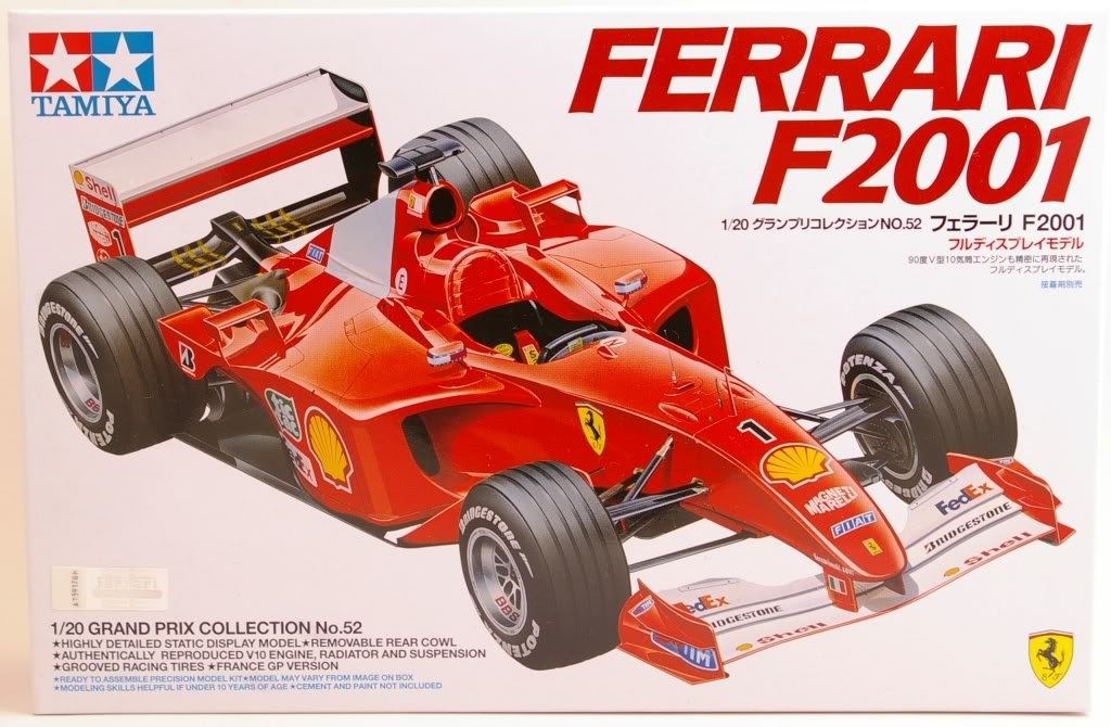 Tamiya 20052 Ferrari F2001 1/20