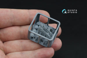 Quinta Studio QD+48582 Westland Lysander Mk.I 3D-Printed &amp;amp; coloured Interior on decal paper (Airfix) (with 3D-printed resin parts) 1/48 – immagine 5