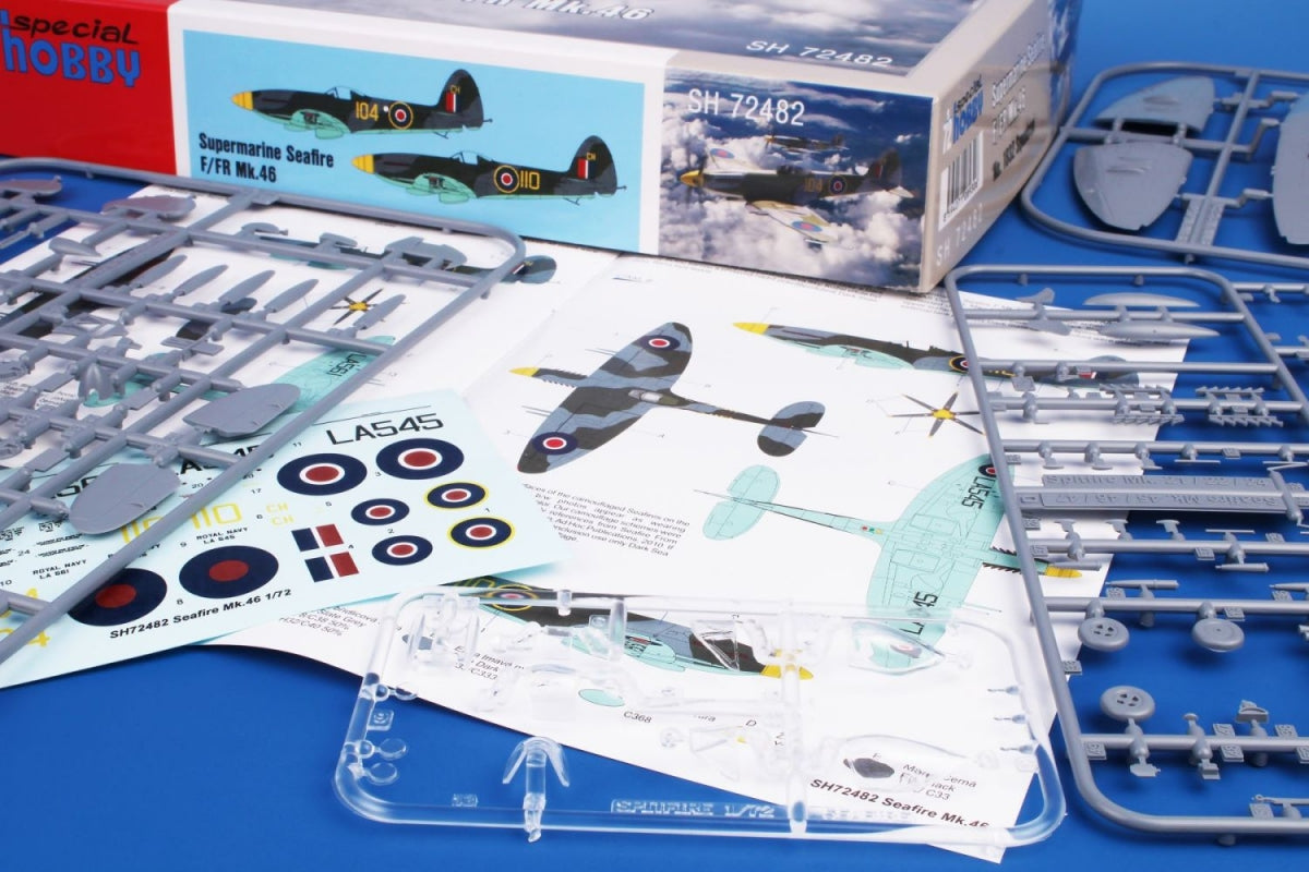 Special Hobby 72482 Supermarine Seafire F/FR Mk.46 &amp;#39;No. 1832 Squadron&amp;#39; 1/72 – Bild 4