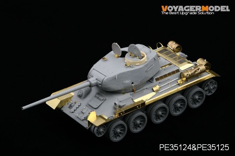 Voyager Model PE35125 Fenders for T-34 Mod 42-44 for ALL 1/35 – Bild 2