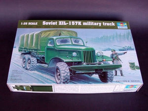 Trumpeter 01003 Soviet ZIL-157K military truck 1/35 – immagine 2