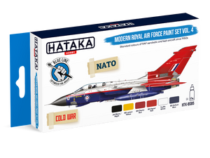 Hataka HTK-BS85 Ensemble de peinture moderne Royal Air Force vol.4 (6x17ml)