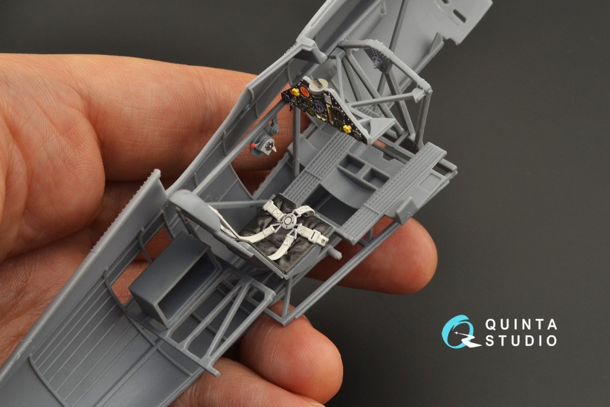 Quinta Studio QD32113 PZL P.11c 3D-Printed &amp;amp; coloured Interior on decal paper (IBG model) 1/32 – Bild 12