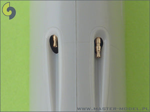 Master AM-48-010 Bf 109 F, G1 - G4 armament set (MG 17 tips) &amp;amp; Pitot Tube 1/48 – imagen 3