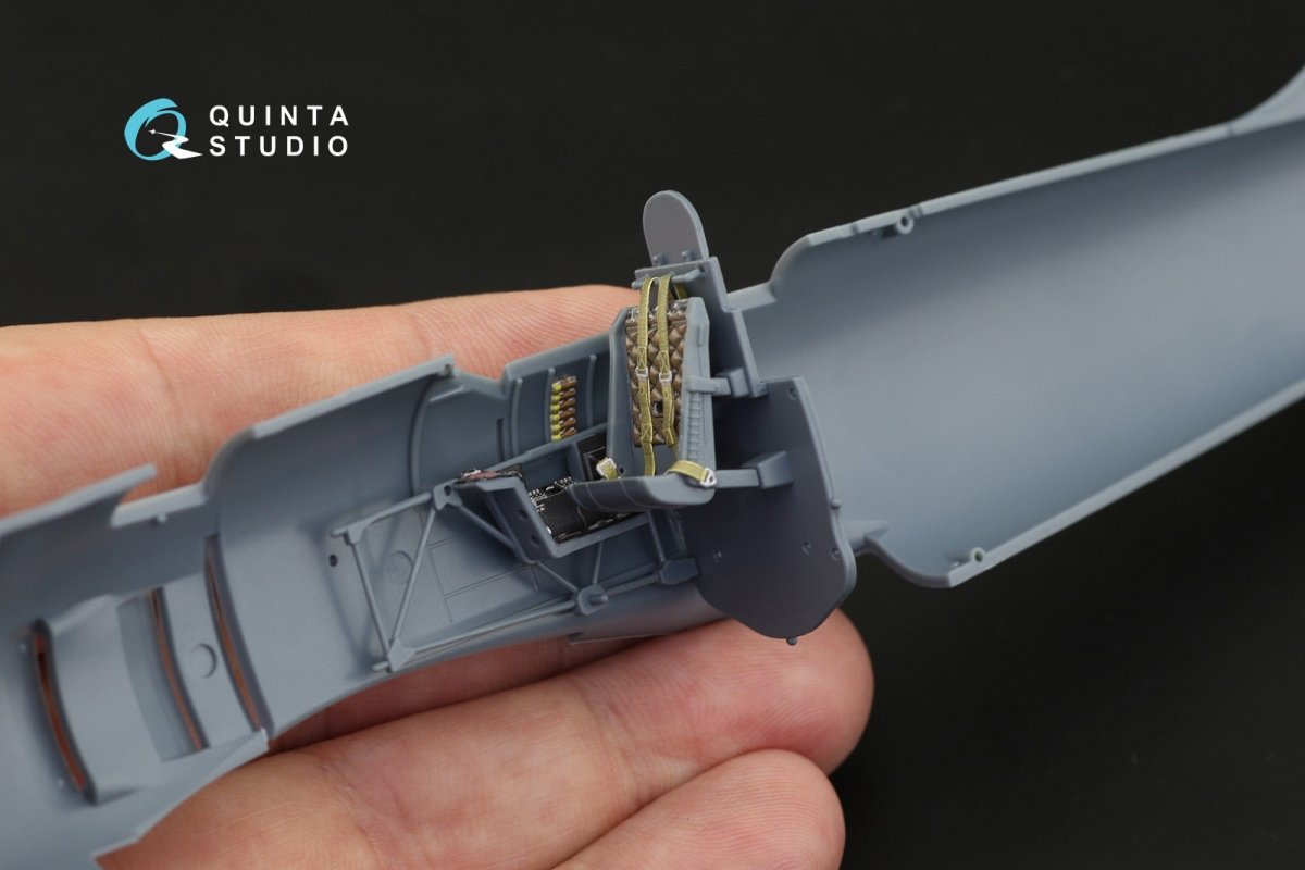 Quinta Studio QD48190 Tempest Mk.II 3D-Printed &amp;amp; coloured Interior on decal paper (Eduard) 1/48 – zdjęcie 5
