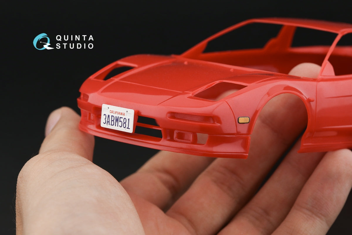 Intérieur imprimé en 3D et coloré sur papier décalcomanie (Tamiya) Quinta Studio QD24007 Acura-Honda NSX NA1 Version Export (Tamiya) 1/24 – image 12