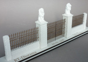 RT-Diorama 35276 Park wall with Fence 1/35 – imagen 4
