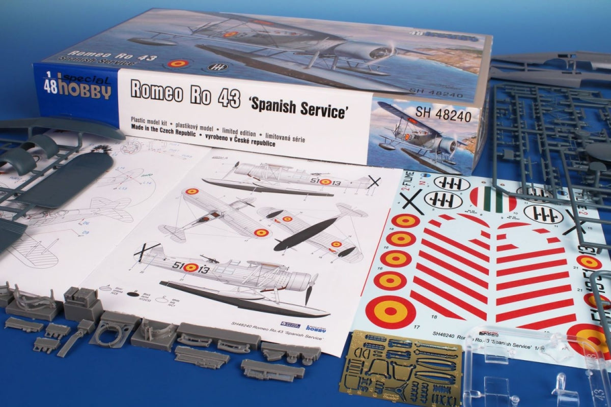 Special Hobby 48240 Romeo Ro 43 « Service espagnol » 1/48 – image 4