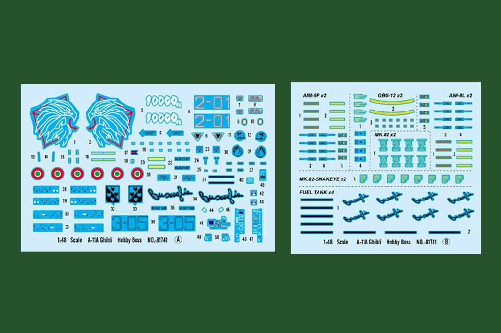 Hobby Boss 81741 A-11A Ghibli – zdjęcie 3