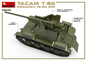 MiniArt 35240 ROMANIAN 76-mm SPG TACAM T-60 INTERIOR KIT 1/35 – immagine 6