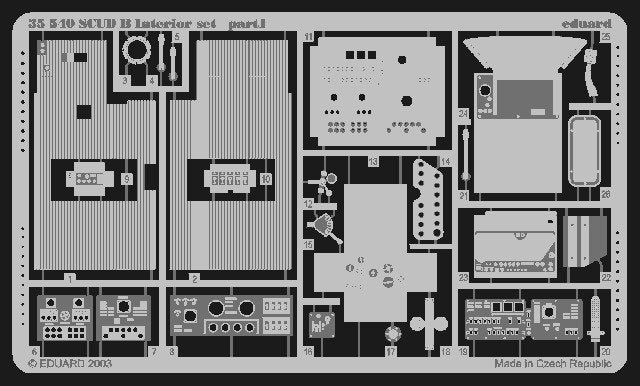 Eduard 35540 SCUD B interior 1/35 Dragon – image 3
