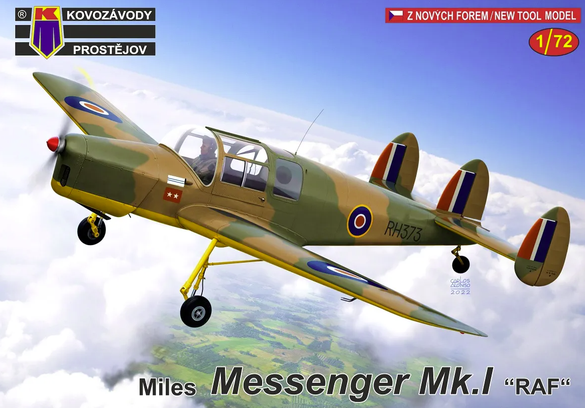 Kovozavody Prostejov KPM0319 Messenger Mk.I "RAF" 1/72