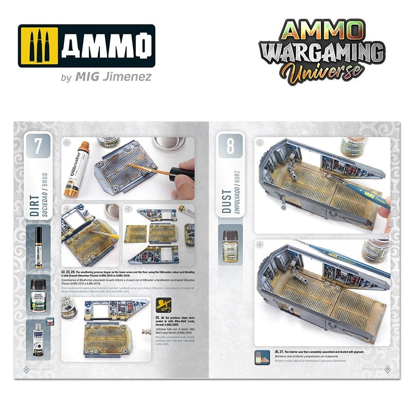 Ammo of Mig 6927 AMMO WARGAMING UNIVERSE Livre 08 - Vieillissement des avions et des vaisseaux spatiaux (anglais, espagnol, polonais) – image 4