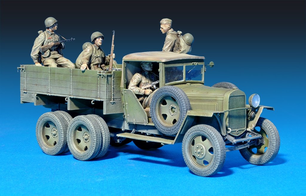 MiniArt 35173 GAZ-AAA Mod. 1941. SOVIET CARGO TRUCK 1/35 – immagine 6