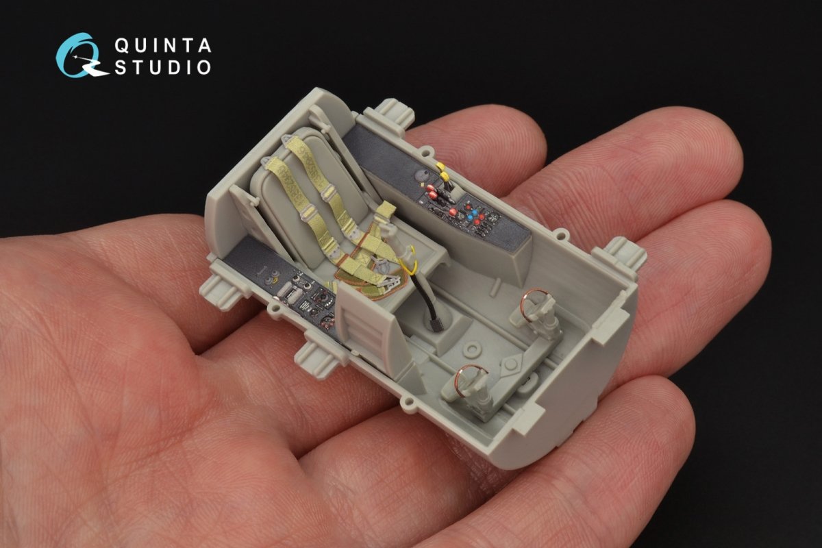 Quinta Studio QD32059 Me-262A 3D-Printed &amp;amp; coloured Interior on decal paper (for Trumpeter kit) 1/32 – Bild 4