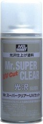 Mr.Hobby B-523 Mr. Super Clear UV Cut Flat Spray MATT
