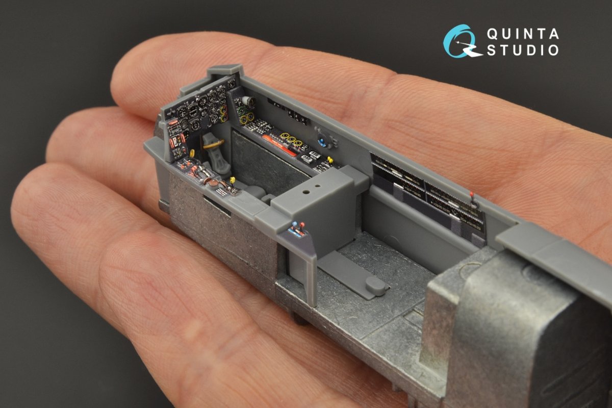 Quinta Studio QD48229 He 219 3D-Printed &amp;amp; coloured Interior on decal paper (Tamiya) 1/48 – Bild 4