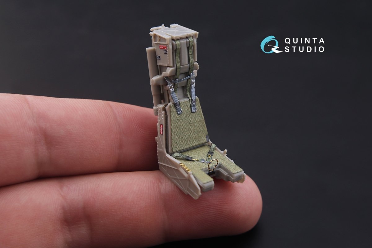 Quinta Studio QD32067 F/A-18E 3D-Printed &amp;amp; coloured Interior on decal paper (for Revell kit) 1/32 – Bild 7