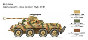 Italeri 7047 Sd. Kfz. 234/4 1/72 – imagen 4