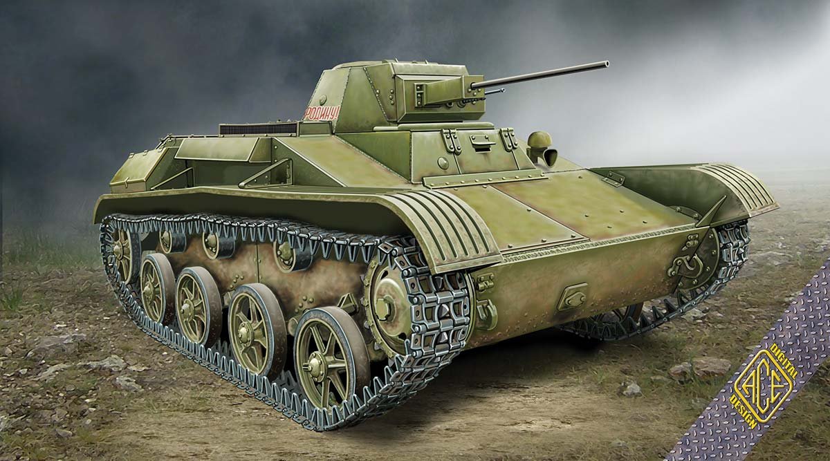 ACE 72540 T-60 zavod 264 (spoked wheels, model 1942) 1/72