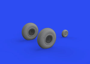 Eduard 648642 B-17 wheels cross tread HK Models 1/48 – Bild 3