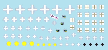 Star Decals 72-A1151 War in Ukraine # 13 Ukrainian Tanks and AFV insignias (II). Some of the many various insignias seen in 2022-23. 1/72 – Bild 2