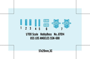 Hobby Boss 87014 USS Los Angeles SSN-688 1/700 – image 2