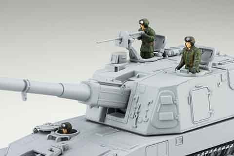 Fujimi 723501 MI-11 EX-1 JGSDF Type 99 155mm Howitzer Self-Propelled 1/72 – zdjęcie 3