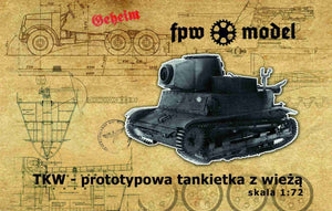 FPW Model 72013 TKW - prototypowa tankietka z wieżą 1/72
