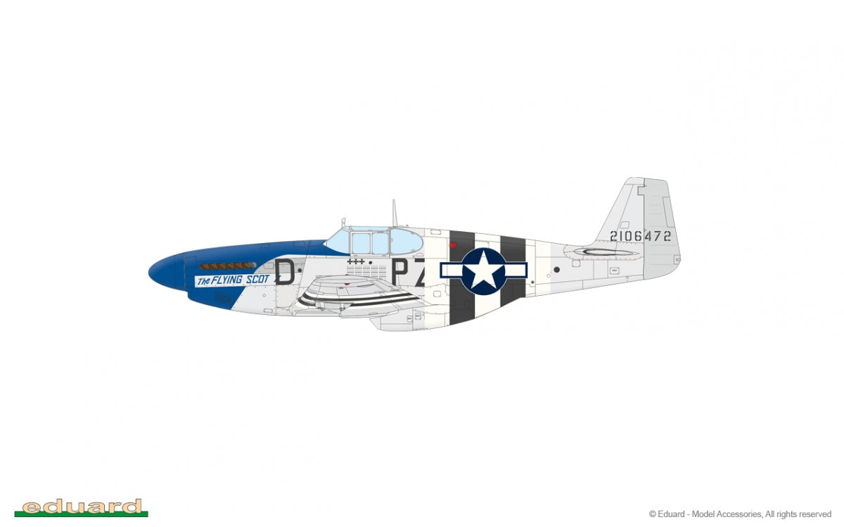 Eduard 11181 OVERLORD: D-DAY MUSTANGS / P-51B MUSTANG DUAL COMBO 1/48 – immagine 4