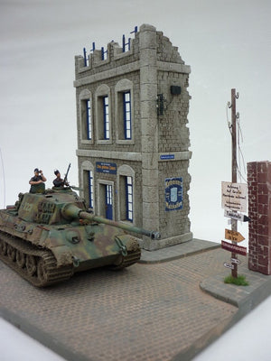 RT-Diorama 35197 Diorama-Base: &amp;quot;Street Corner&amp;quot; 1/35 – Bild 7