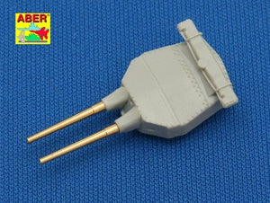 Aber 1/700L-09 Set of 8 pcs 381mm short barrels for turrets with antiblast covers ships Hood 1/700 – Bild 2