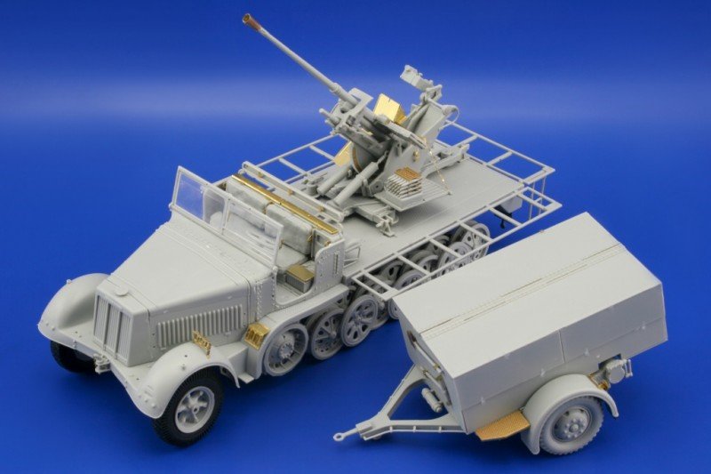 Eduard 36104 Sd. Kfz.7/2 (early) Flak 37 37mm 1/35 Trumpeter – Bild 3