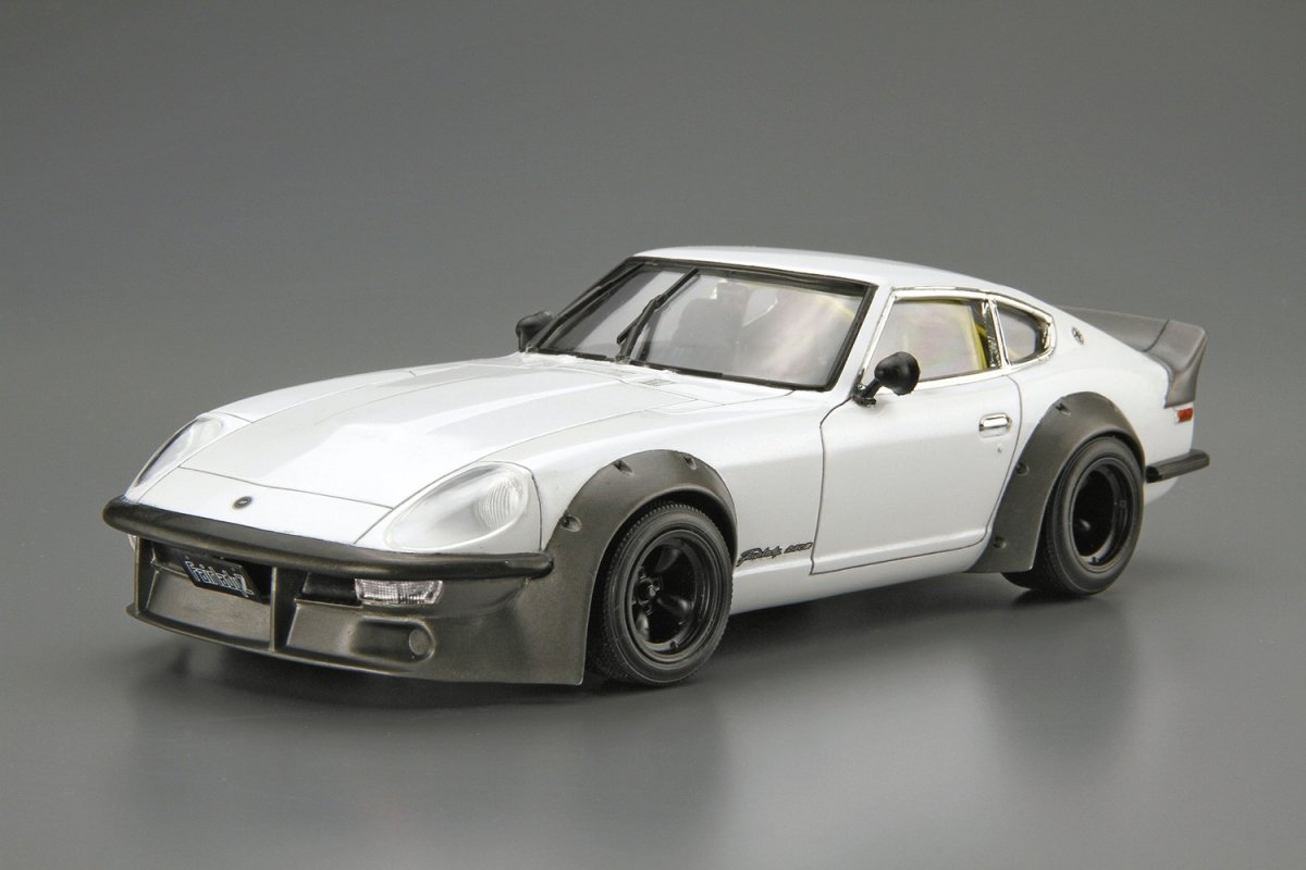 Aoshima 06101 Nissan S30 FairladyZ AERO CUSTOM Ver.2 &amp;#39;75 1/24 – zdjęcie 2