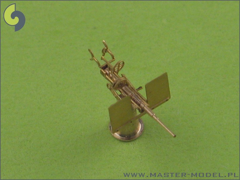 Master SM-350-050 Oerlikon 20mm USN type - complete three dimensional gun, turned and etched elements (20pcs) – Bild 6