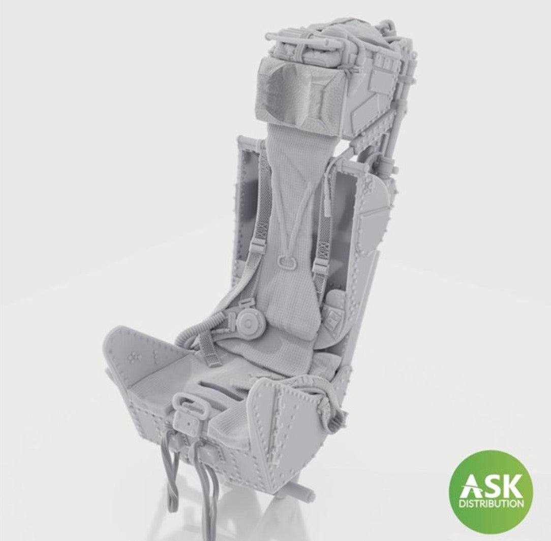 Art Scale Kit A32037 Ejection Seat - M.B Mk.2E with Seat Belts, without Survival Pack, rec. for Meteor F8/F9 Revell 1/32 – immagine 2