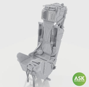 Art Scale Kit A32037 Ejection Seat - M.B Mk.2E with Seat Belts, without Survival Pack, rec. for Meteor F8/F9 Revell 1/32 – immagine 2