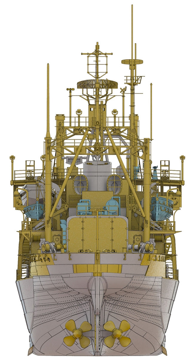 Hasegawa HP001 Antarctic research ship Soya Second Antarctic expedition 1/250 – Bild 8