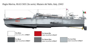 Italeri 5626 M.A.S. 563/568 with crew 1/35 – Bild 3