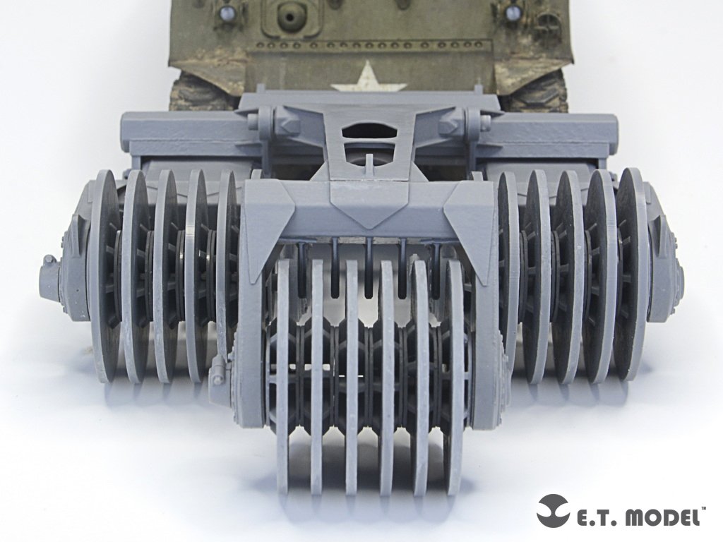 E.T. Model P35-041 WWII US ARMY T1E1 &amp;quot;Earthworm&amp;quot; Mine Exploder (for Late M32B1 Hull) ( 3D Printed ) 1/35 – Bild 6